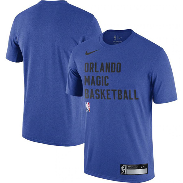 Men's Orlando Magic Blue 2023/24 Sideline Legend Performance Practice T-Shirt